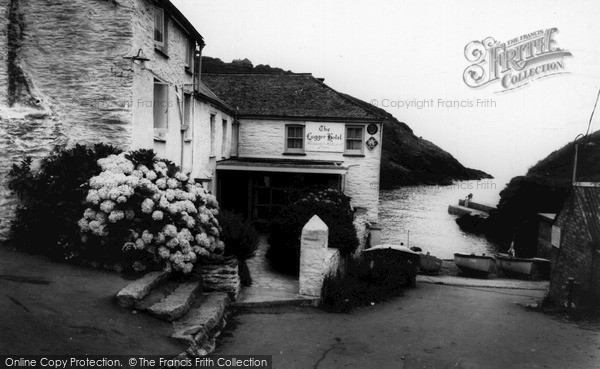 Photo of Portloe, Lugger Hotel c.1955