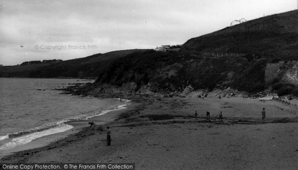 Photo of Portloe, Pendower Beach c.1955