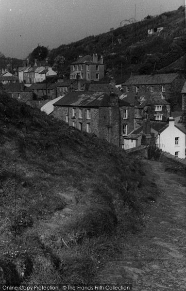 Photo of Portloe, The Cliff Path c.1955