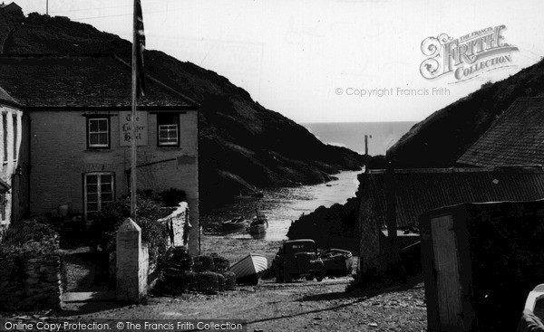 Photo of Portloe, The Harbour And Lugger Hotel c.1955