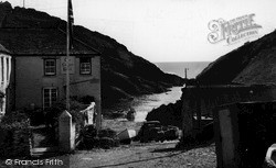 The Harbour And Lugger Hotel c.1955, Portloe
