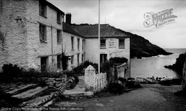 Photo of Portloe, The Lugger Hotel c.1955