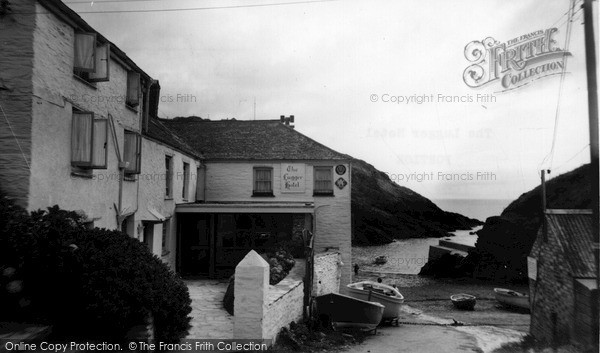 Photo of Portloe, The Lugger Hotel c.1955