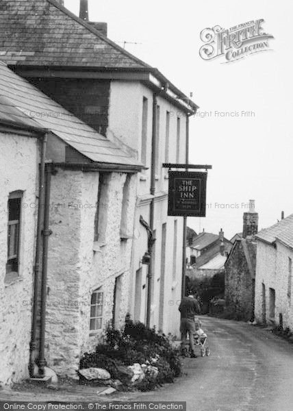 Photo of Portloe, The Ship Inn c.1955