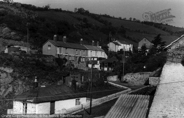 Photo of Portloe, The Upper Town c.1955