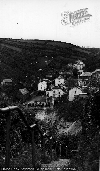 Photo of Portloe, View From The Steps c.1955