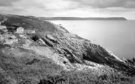 Village And Dodman Point c.1955, Portloe