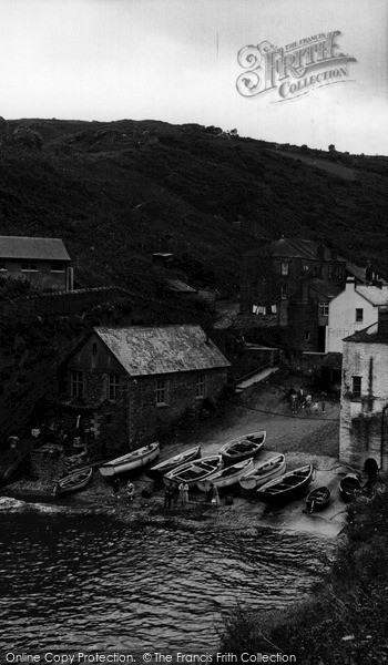 Photo of Portloe, Village c.1955