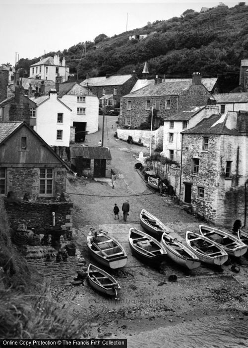 Photo of Portloe, Village c.1955