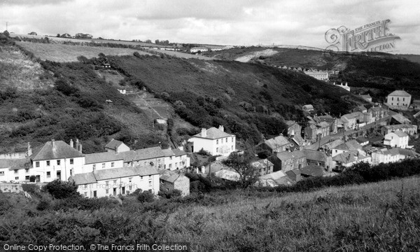 Photo of Portloe, Village From The Jacka c.1955