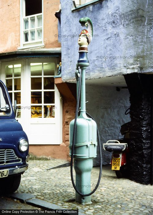 Photo of Portmeirion, Petrol Pump 1976
