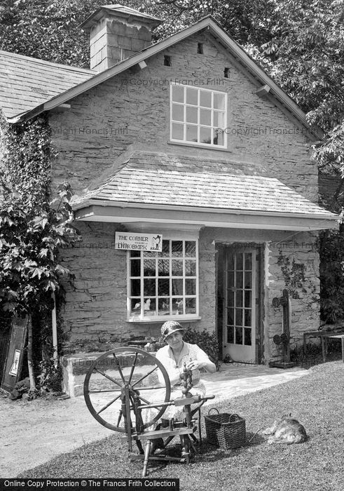 Photo of Portmeirion, 'the Corner', Weaving And Embroidery Shop 1933