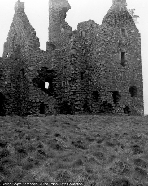 Photo of Portpatrick, Dunskey Castle c.1955