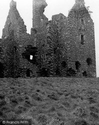 Dunskey Castle c.1955, Portpatrick