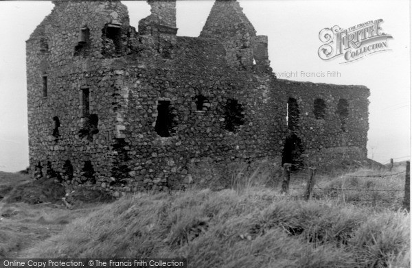 Photo of Portpatrick, Dunskey Castle c.1955