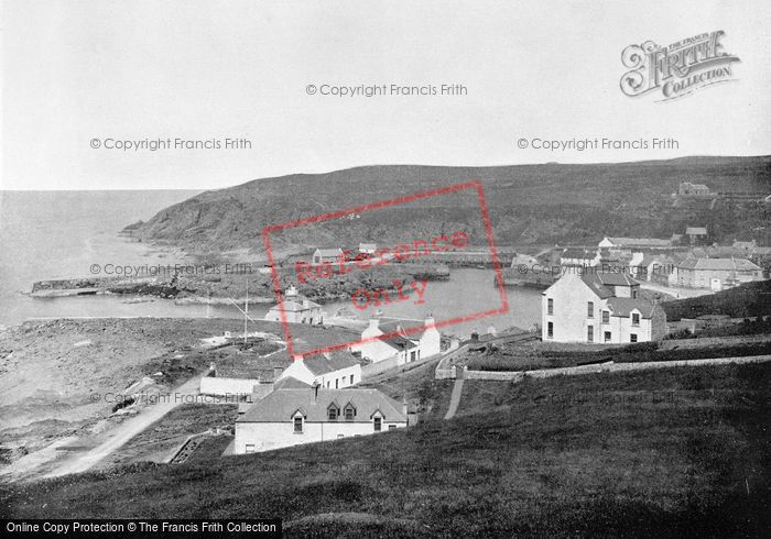 Photo of Portpatrick, The Harbour c.1895