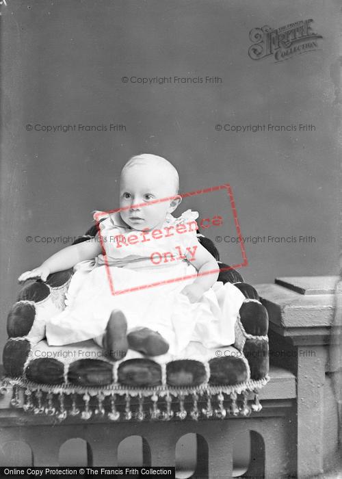 Photo of Portraiture, Baby Holloway, Corscombe 1896