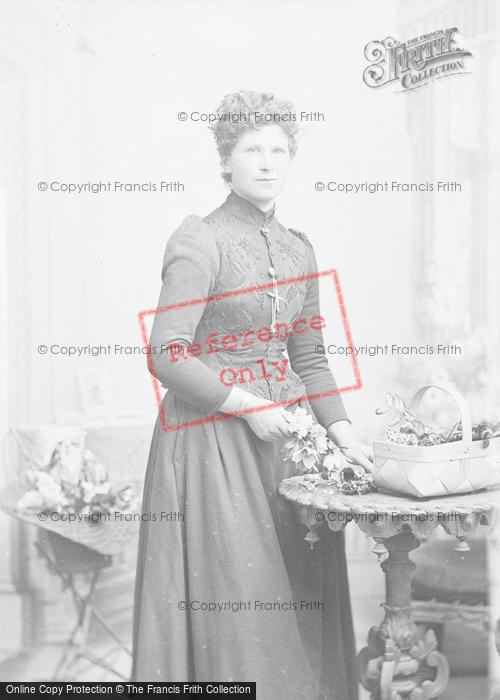 Photo of Portraiture, Miss A Alliston, Sparkford c.1895