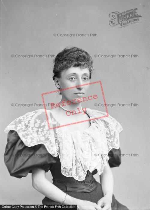 Photo of Portraiture, Miss A Fernandez 1896