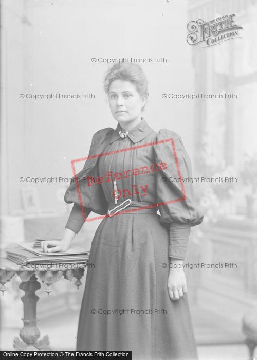 Photo of Portraiture, Miss Adams, Ilchester 1895