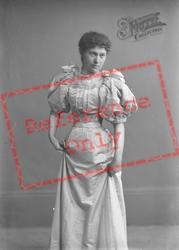 Miss Brook, College Green, East Pennard 1896, Portraiture