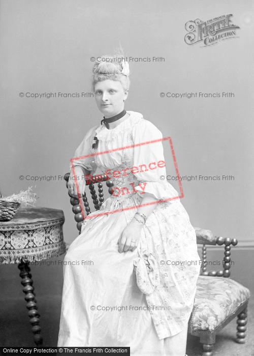 Photo of Portraiture, Miss Colmer, South Street Yeovil 1889