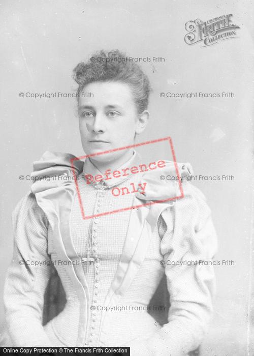 Photo of Portraiture, Miss Faulkner 1893