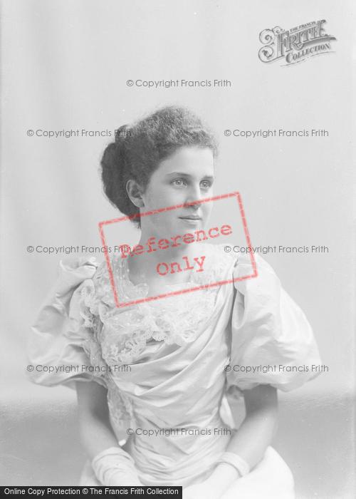 Photo of Portraiture, Miss Hadden, Odcombe 1895