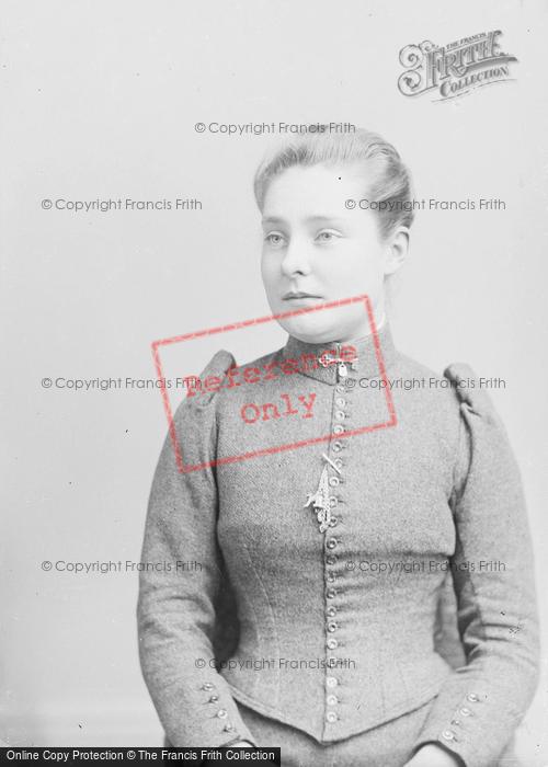 Photo of Portraiture, Miss Moore 1893