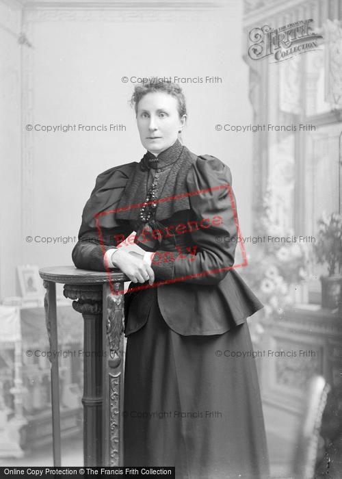 Photo of Portraiture, Miss Newman, Ditcheat 1895