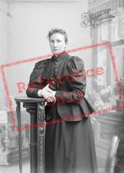Miss Newman, Ditcheat 1895, Portraiture