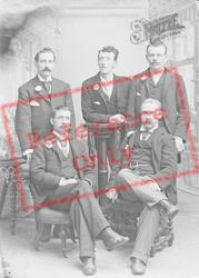 Mr Jones And A Group Of Gentlemen 1894, Portraiture