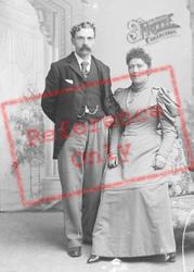 Mr & Mrs H Allen, Brixton 1894, Portraiture