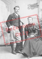 Mr & Mrs Lundell, Crewkerne 1894, Portraiture