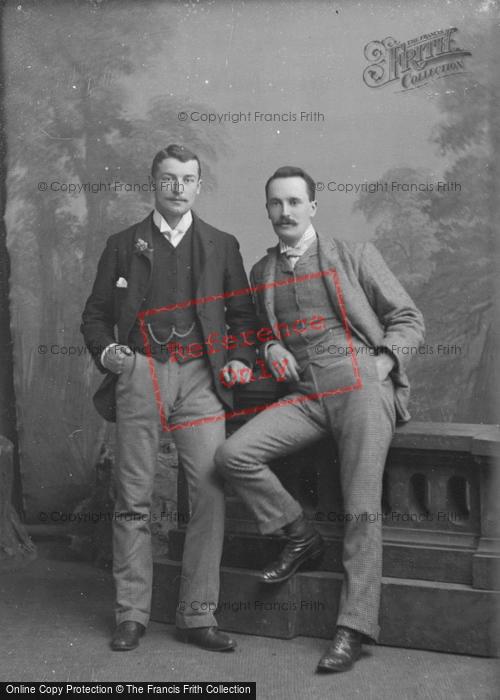 Photo of Portraiture, Mr S Archdale & Mr Wells c.1885