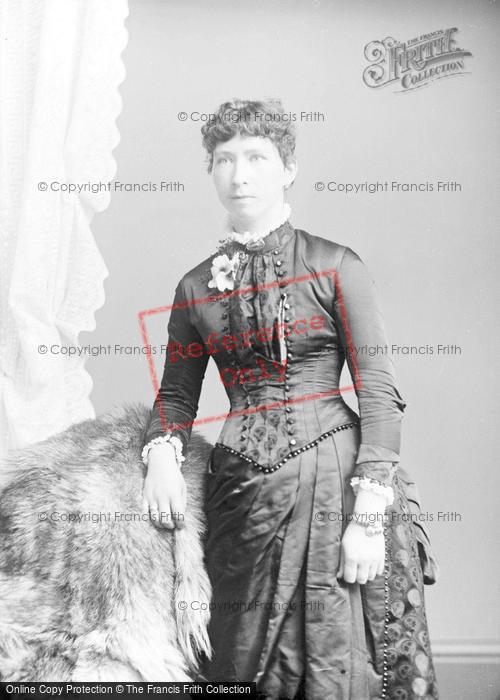 Photo of Portraiture, Mrs Allesford, Octagon House Sparkford 1886