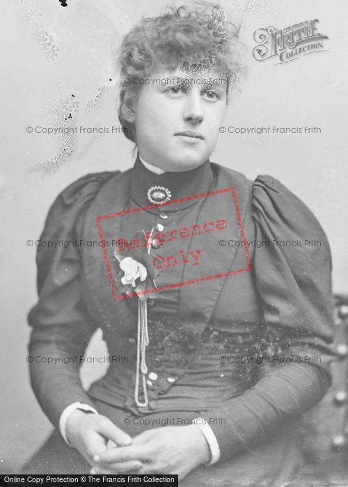 Photo of Portraiture, Mrs Coles c.1895