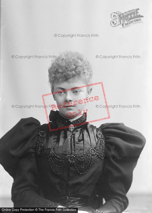 Photo of Portraiture, Mrs Nance 1895