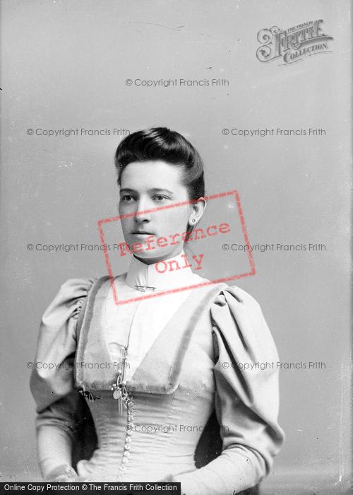 Photo of Portraiture, Mrs Taylor, Stoke 1893