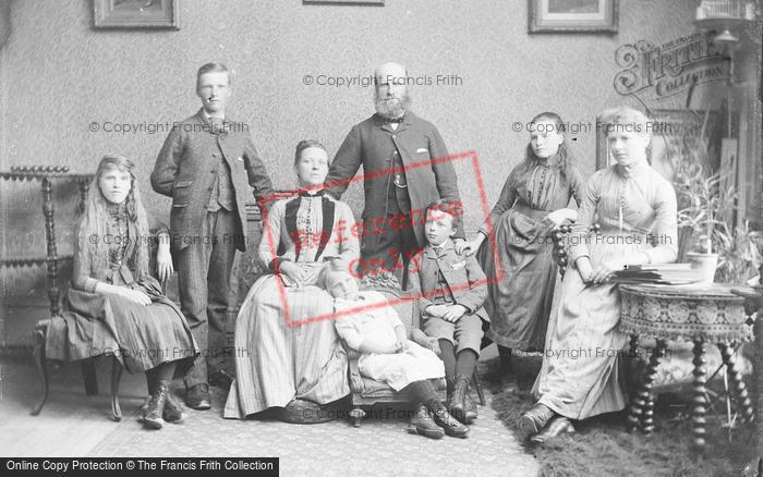 Photo of Portraiture, The Fort Family, Frome 1889
