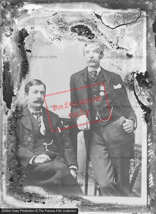 Photo of Portraiture, Two Mr Johns c.1895