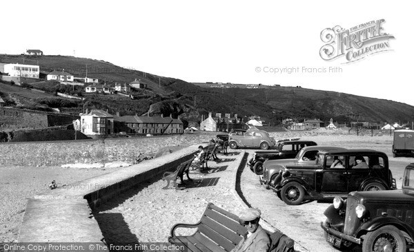 Photo of Portreath, Beach Car Park c.1955