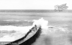 Rough Sea c.1955, Portreath