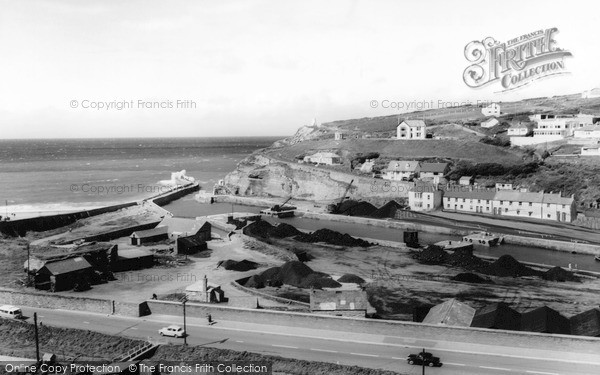Photo of Portreath, The Harbour c.1965