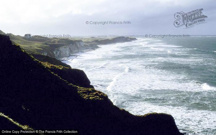 Photo of Portrush, And Ranmore Head From Dunluce Bay c.1985