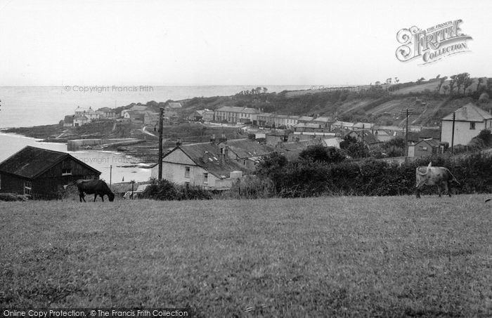 Photo of Portscatho, c.1955