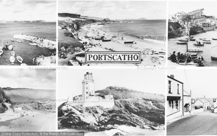 Photo of Portscatho, Composite c.1960