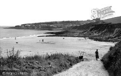 From Porthcurnick Beach c.1955, Portscatho