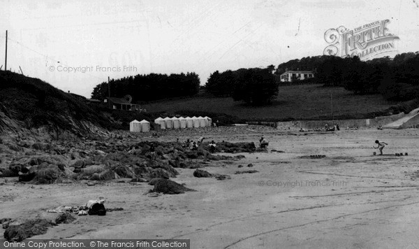Photo of Portscatho, Porthcurnick Beach c.1955