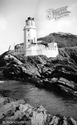 St Anthony's Lighthouse c.1955, Portscatho